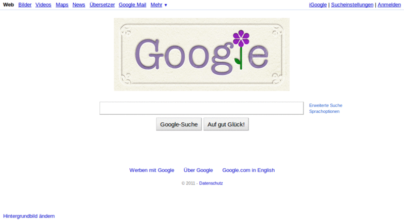 Google.at Positionsnummern-Anzeige (Ranking)