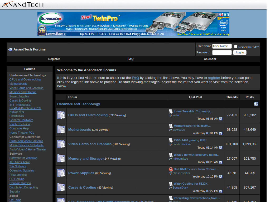 AnandTech - vB - Dark Theme (Skace)