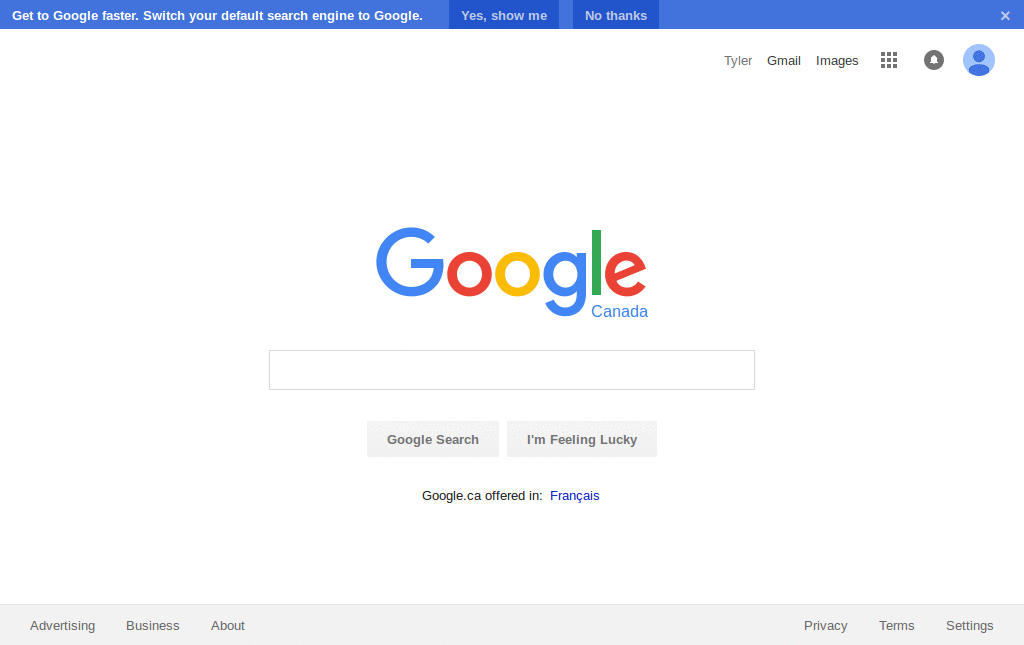 Googlepedia Dark Blue fixer