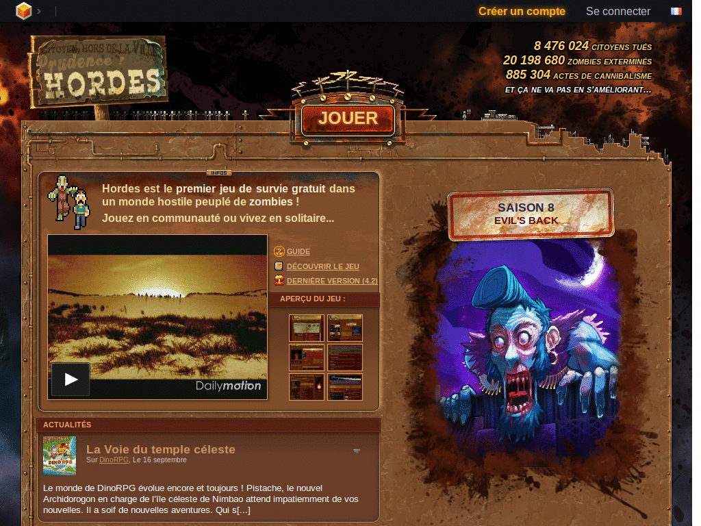 hordes.fr - make the crow to be pretty