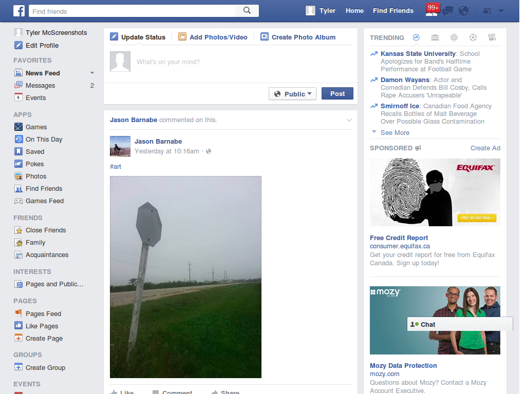 Facebook - disable small fonts
