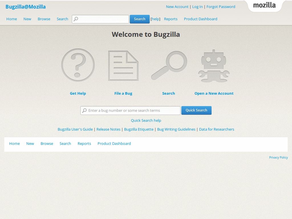 Hide bugzilla search flies