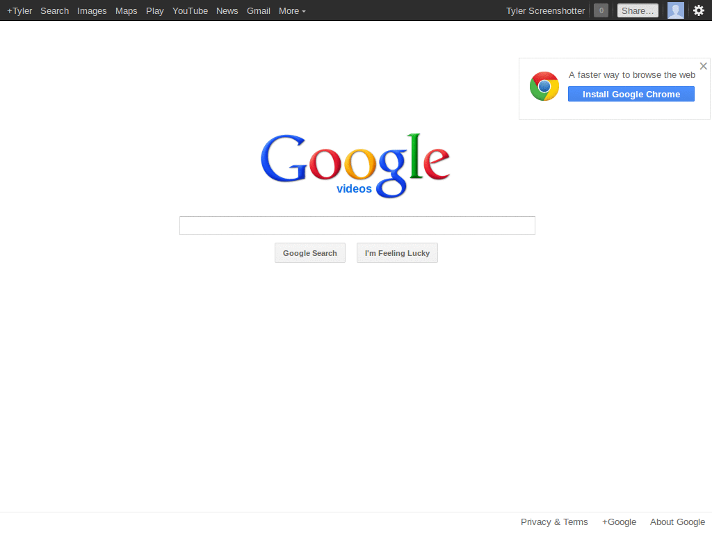 Aperture Google Video
