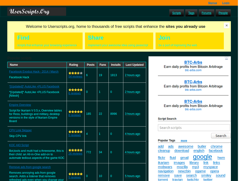 userscripts darker skin