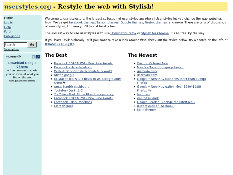 userstyles.org - Show Install Count & Rating [Impr