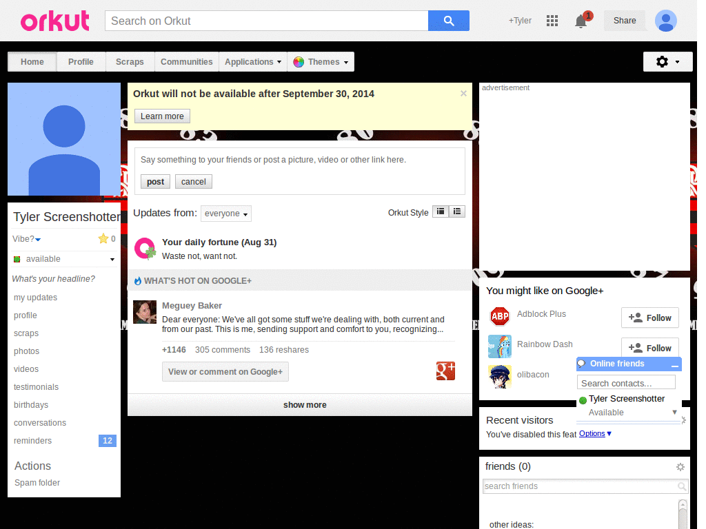 Orkut - Flamengo Hexa 1 ( by Templah.com)