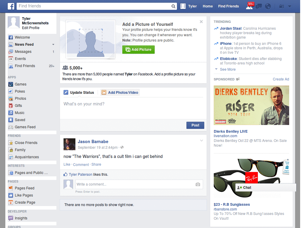 A cleaner Facebook