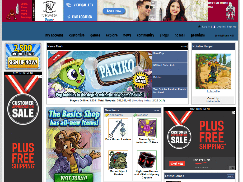 Neopets - Bionicle Builder and the Happy n00b