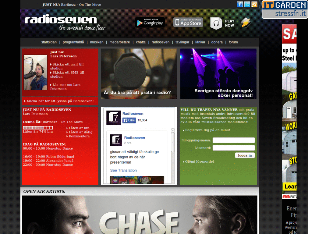 Radioseven.se - tweak