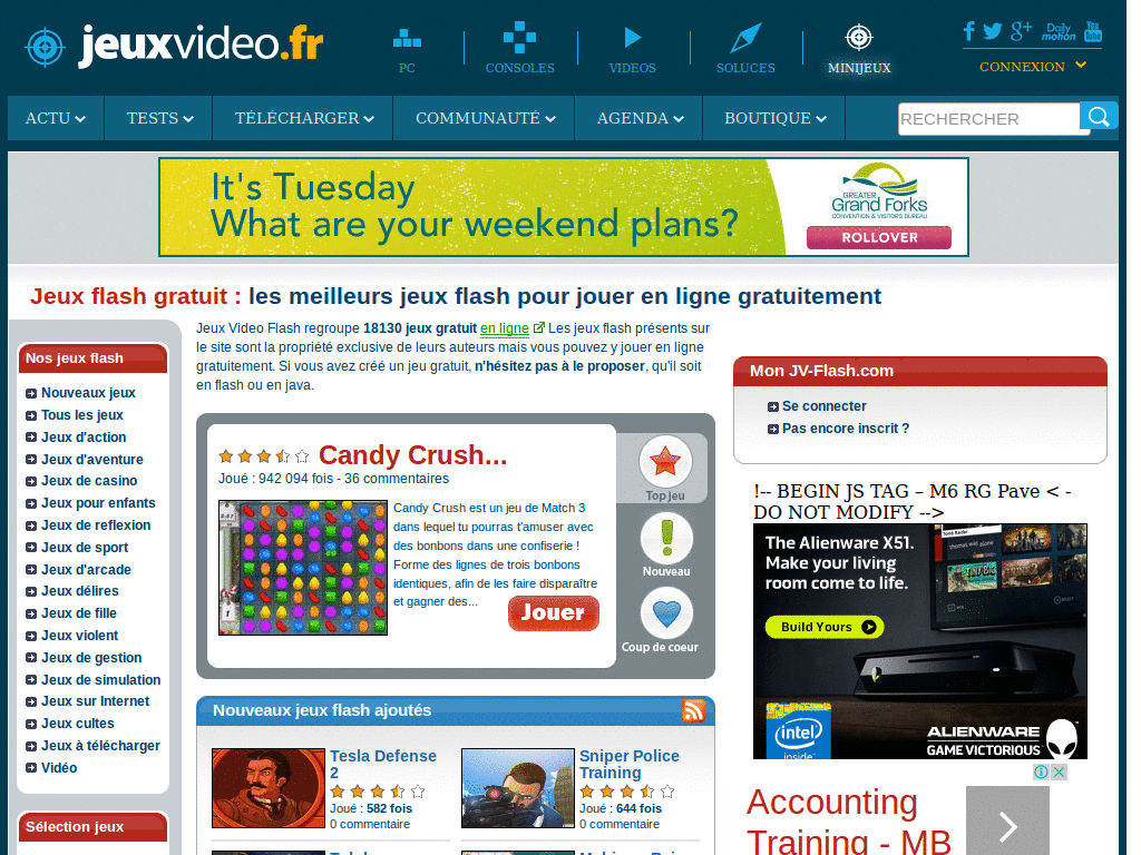 Jeuxvideo-Flash Style