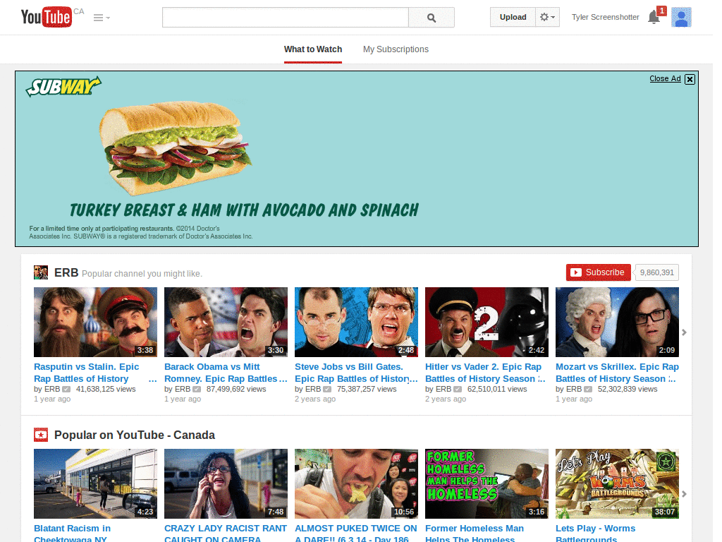 OLD -- eco-friendly Youtube 0.5
