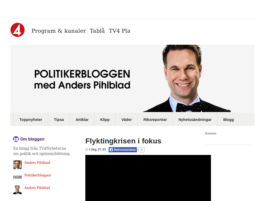 Politikerbloggen.se - tweak