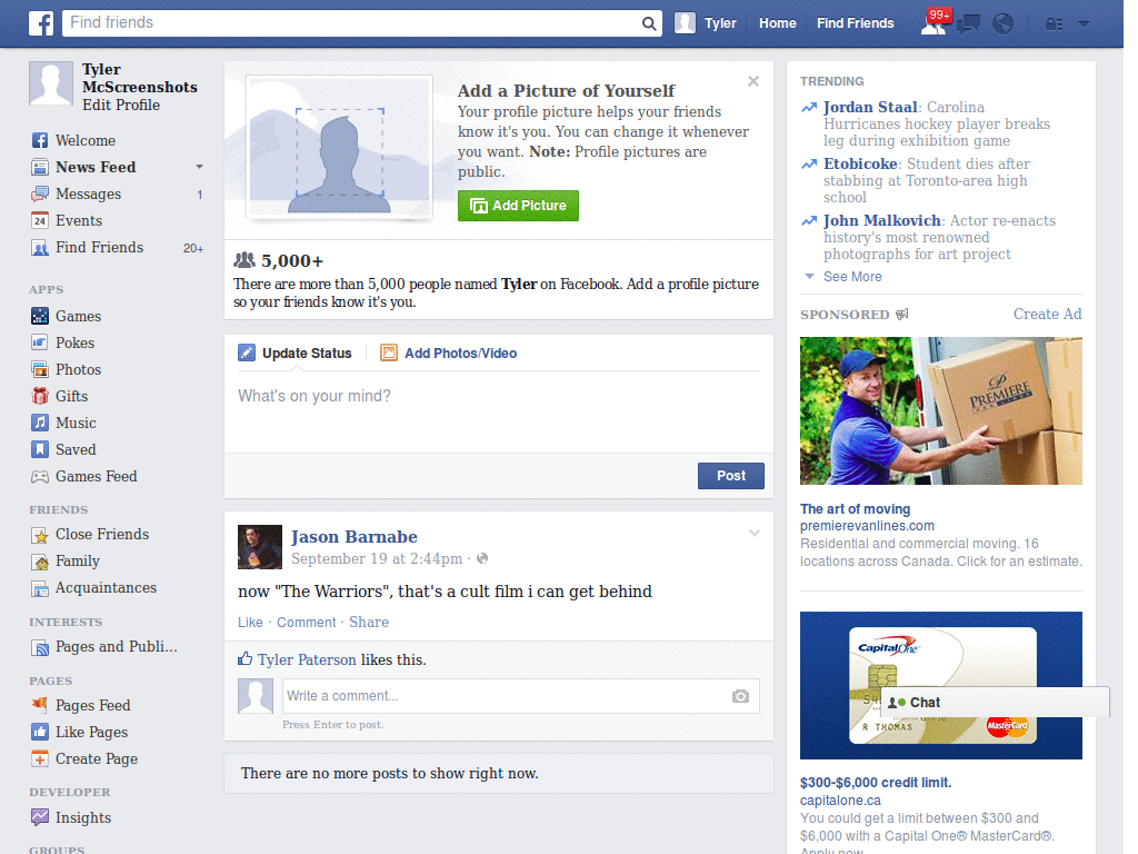 Facebook - Use Tahoma rather than Lucida Grand