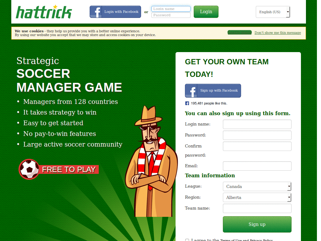 Hattrick Simple Skin Wide Consolas Font