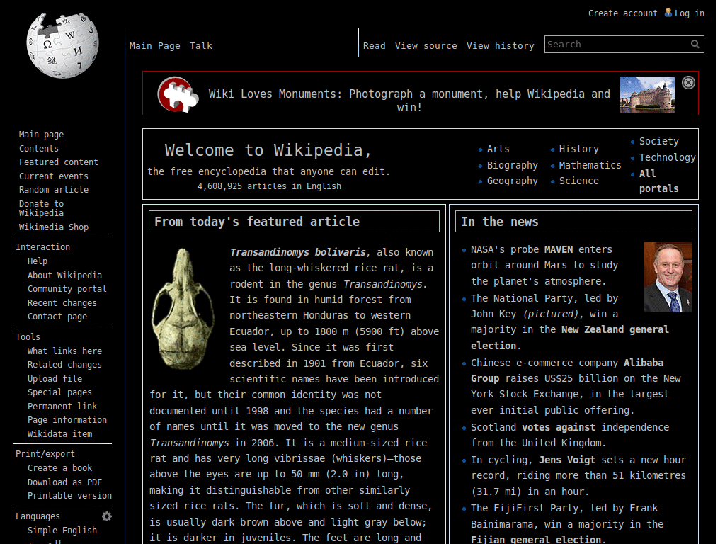 Wikipedia - Command Line