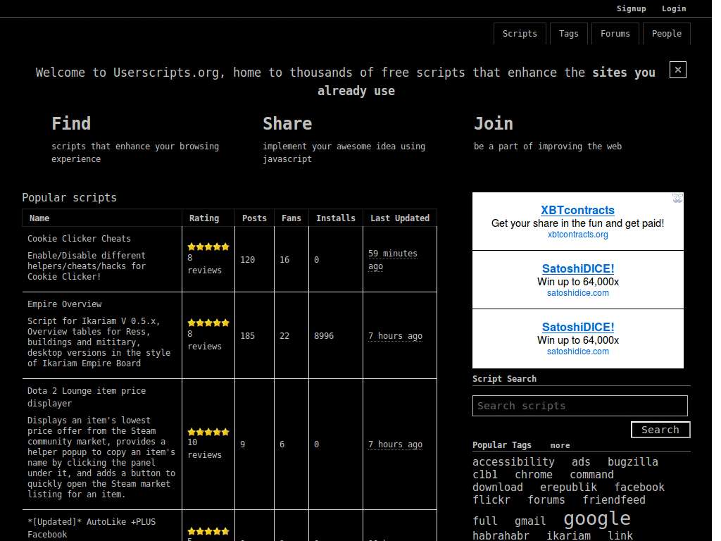 UserScripts - Command Line
