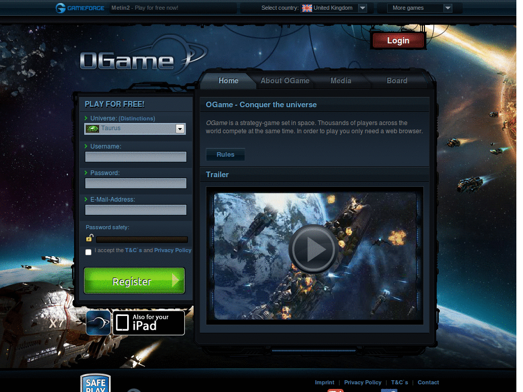 OGame old design wide screen (800)
