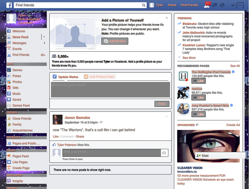 Facebook Theme - Special Christmas Theme