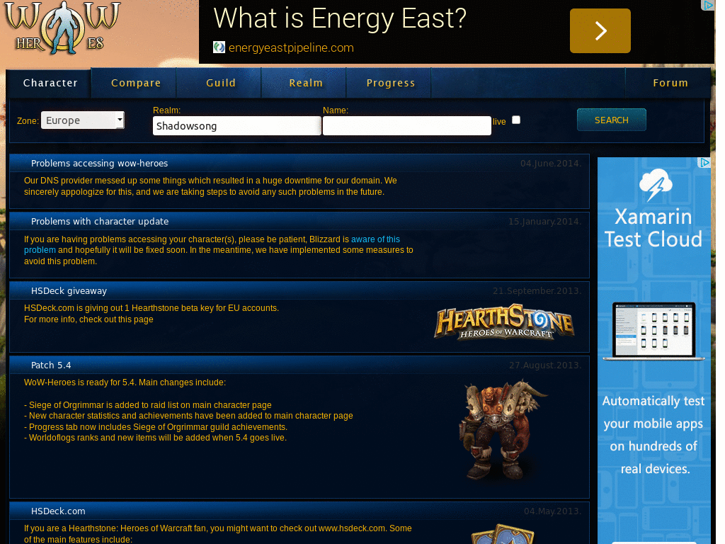 PrivateSniper's Style :: WoW Heroes v1.0