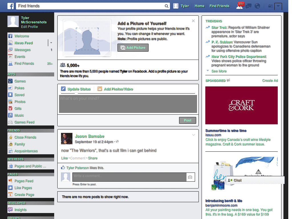 Facebook Theme - Emo Goth
