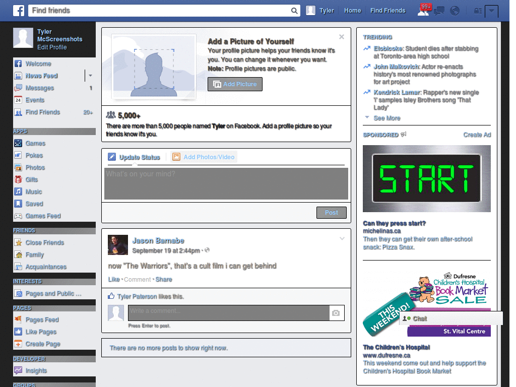 Facebook Theme - God Bless America