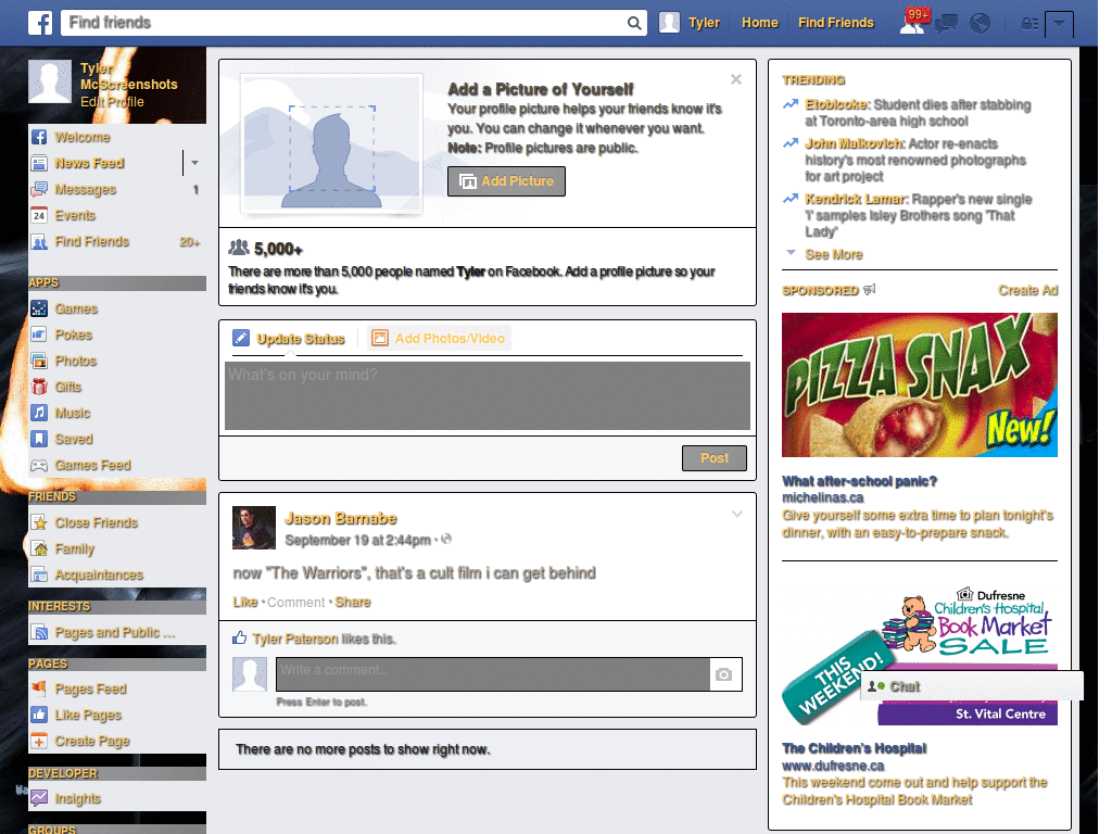 Facebook Theme - Jean Claude Van Damme