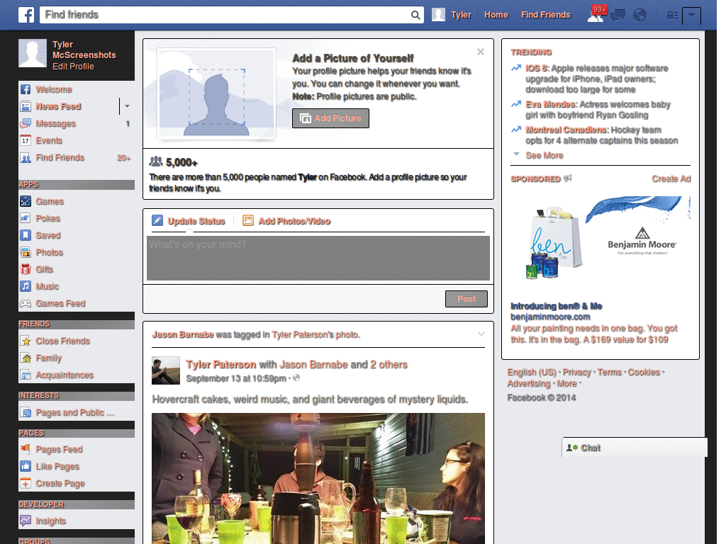 Facebook Theme - Alexandre Pato