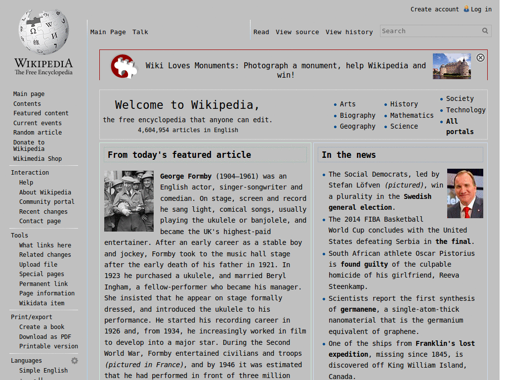 Wikipedia - Command Line (Inverted)