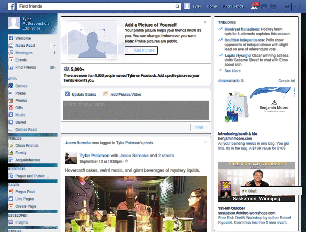 Facebook Theme - Nokia