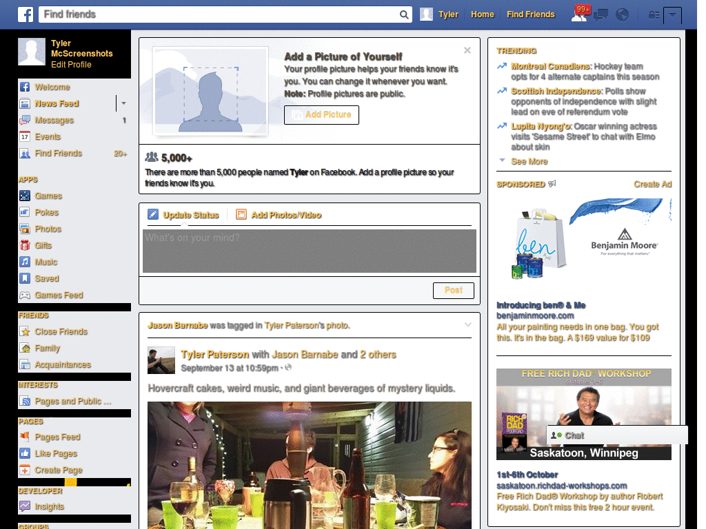 Facebook Theme - The Lion King