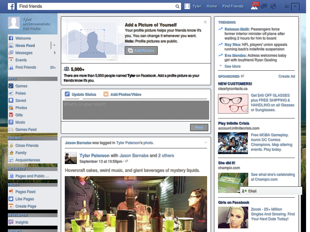 Facebook Theme - Dead Like Me
