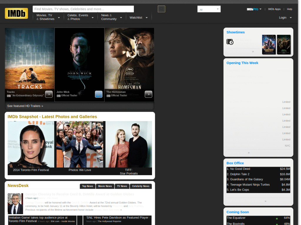 IMDB Grey'n'Blue
