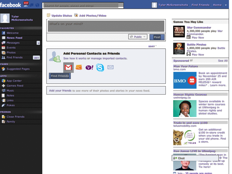 Facebook Theme - Fly Butterfly