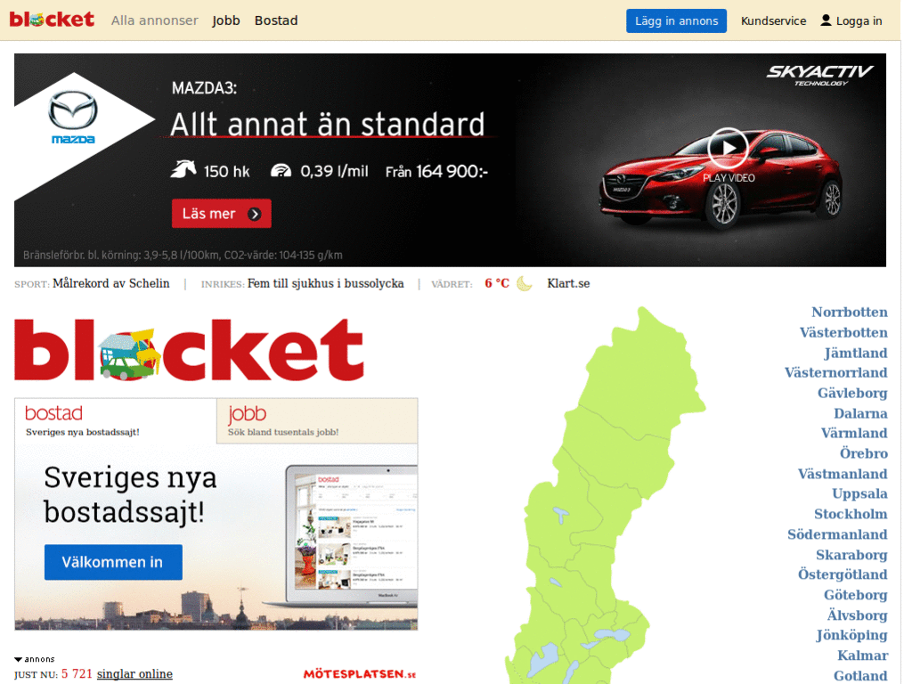 Blocket Adremover