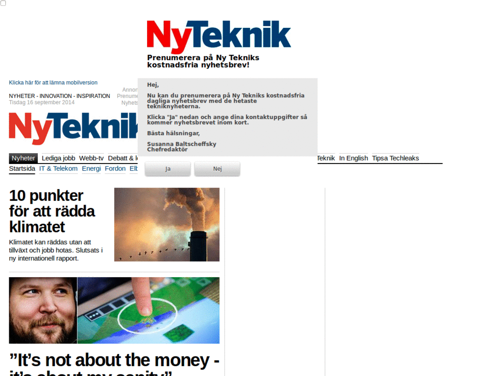 nyteknik.se - clean