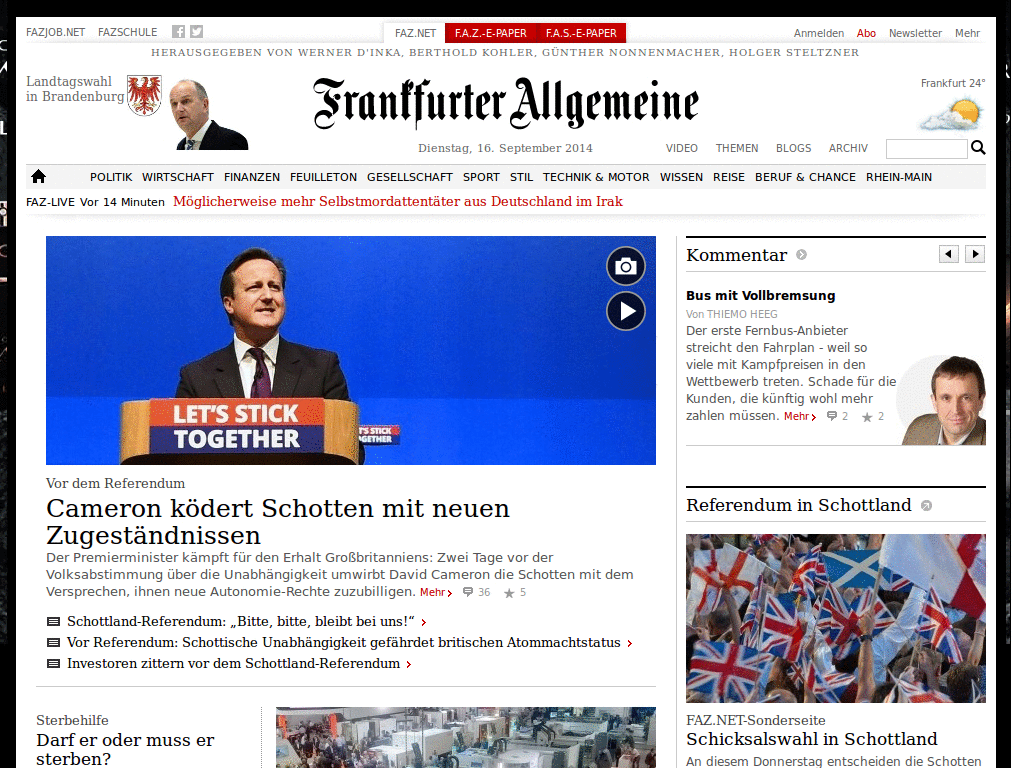 faz.net - full width
