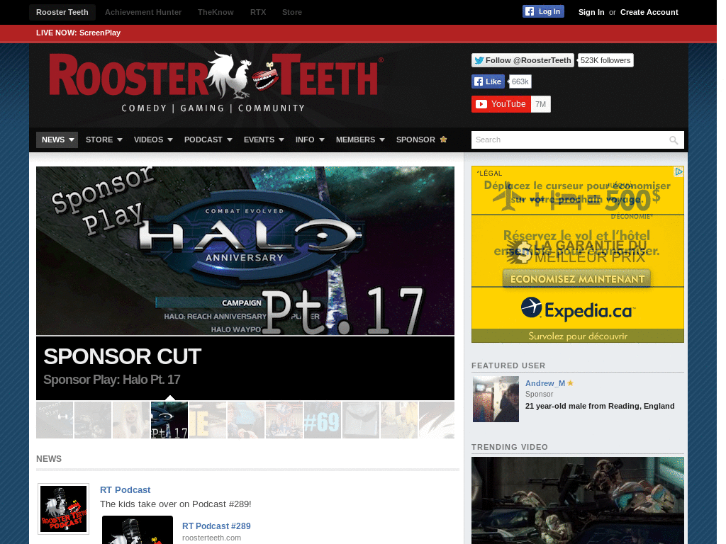Completely Remove RoosterTeeth Background Ad