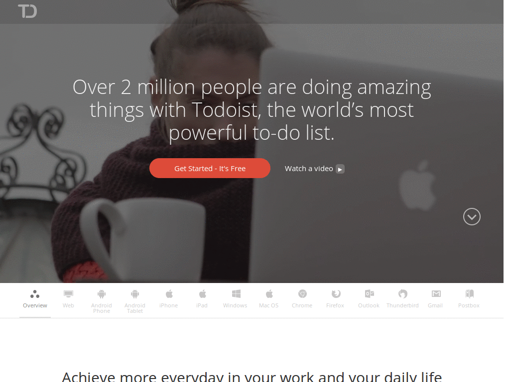 Todoist mini (for sidebar and 'anywhere') - SFYVP