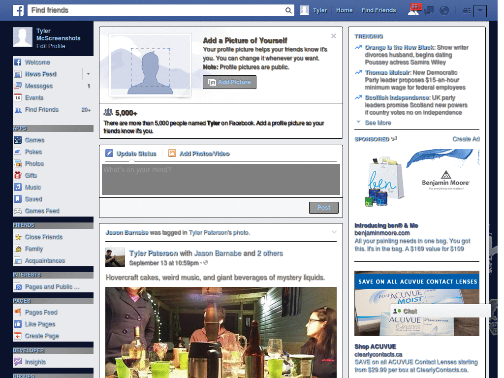 Facebook Flashlight