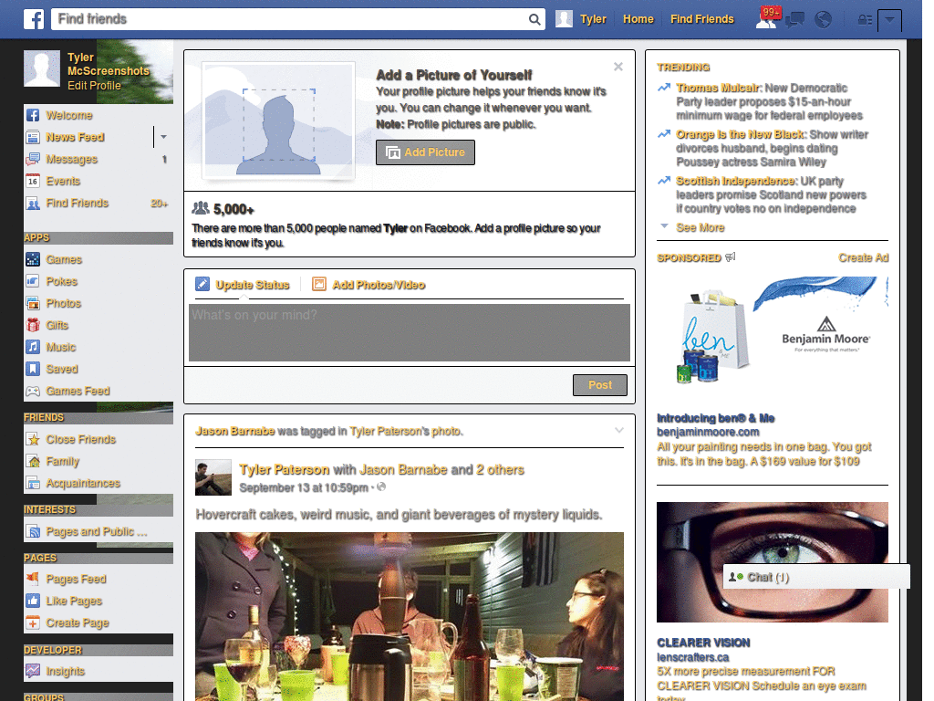 Facebook Theme - Fendt