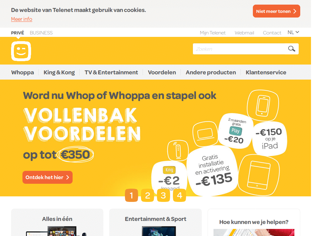 Telenet.be EPG Gids