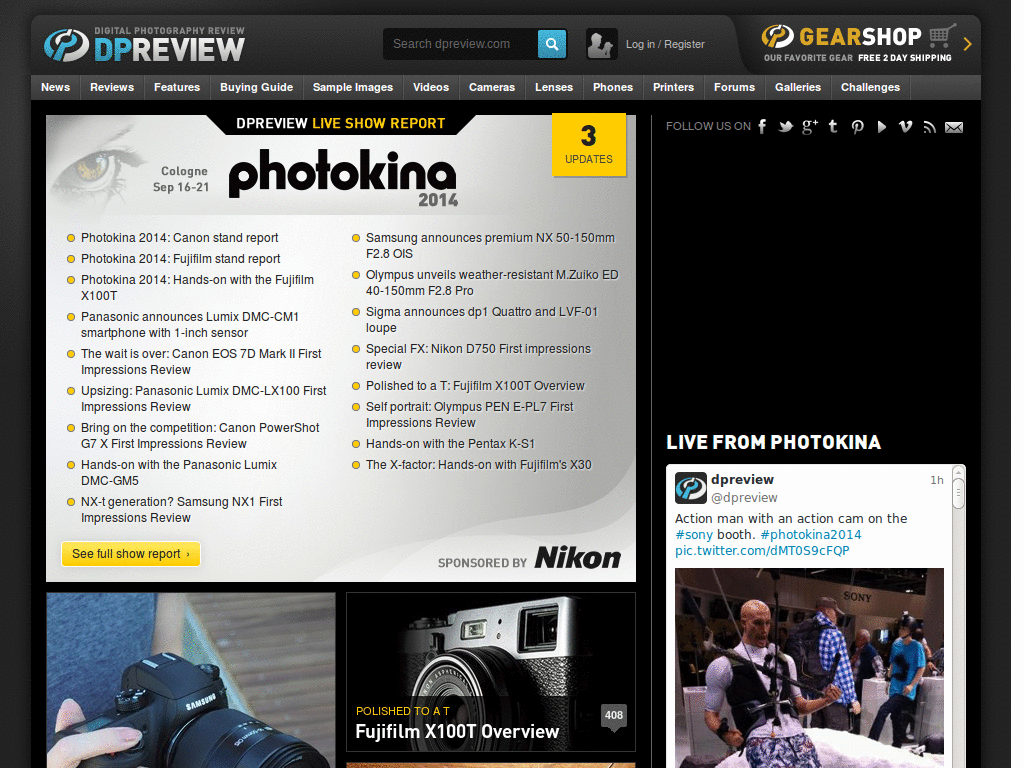 DPReview bigger forum font