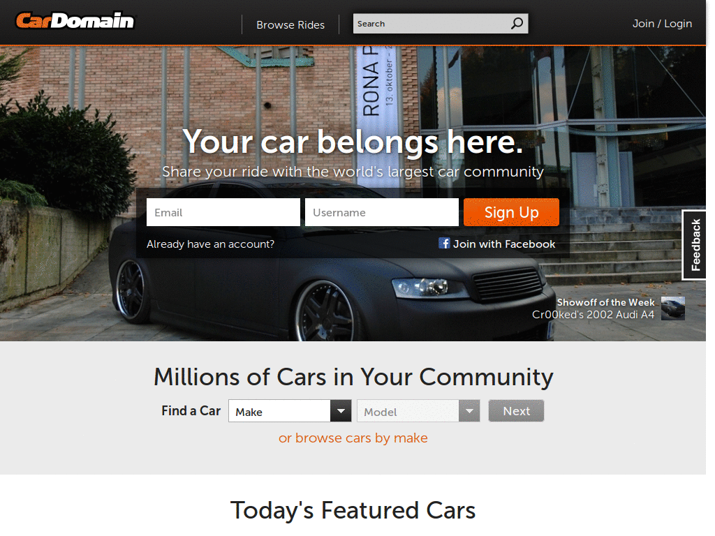 CarDomain Fit On Page