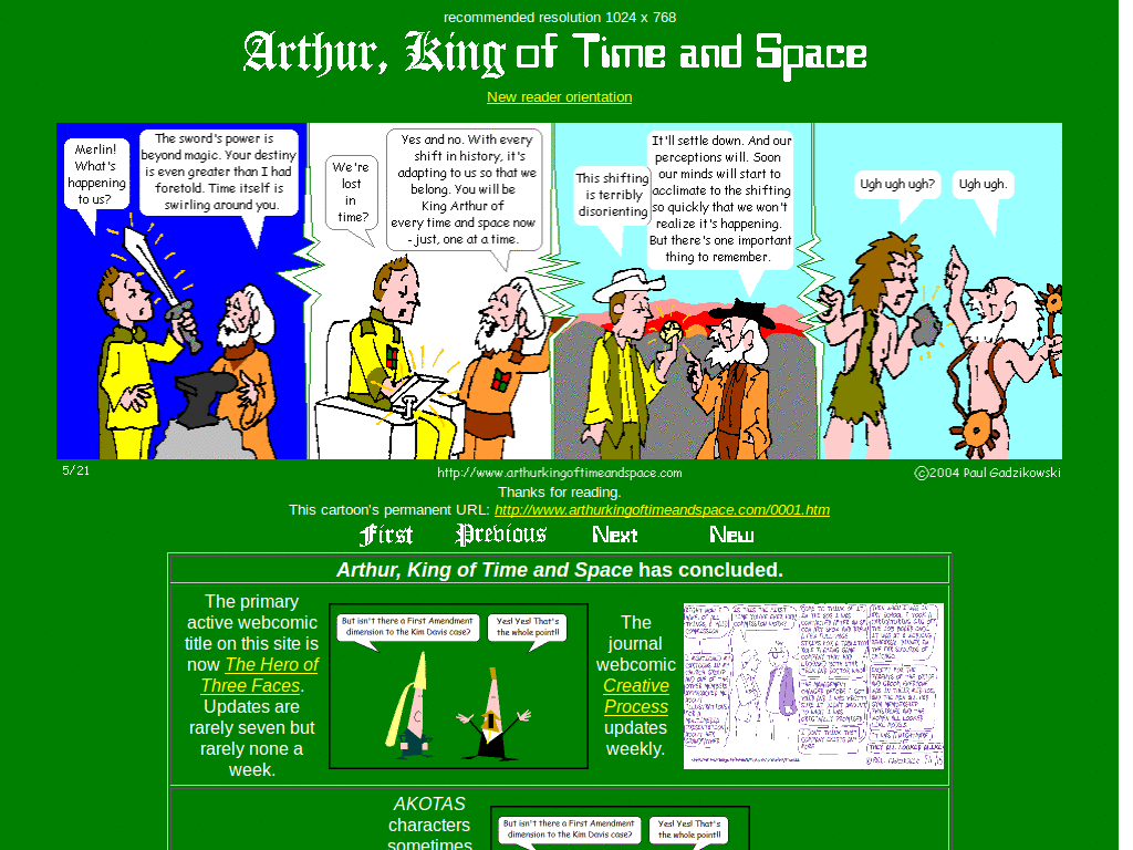 Arthur, King of Time and Space - No borders, Arial