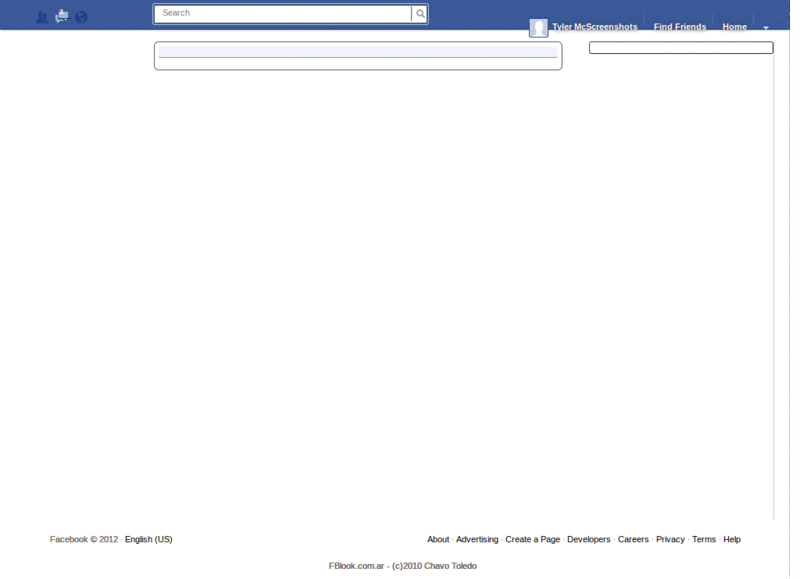 Facebook - Fondo  Blanco - FBlook.com.ar