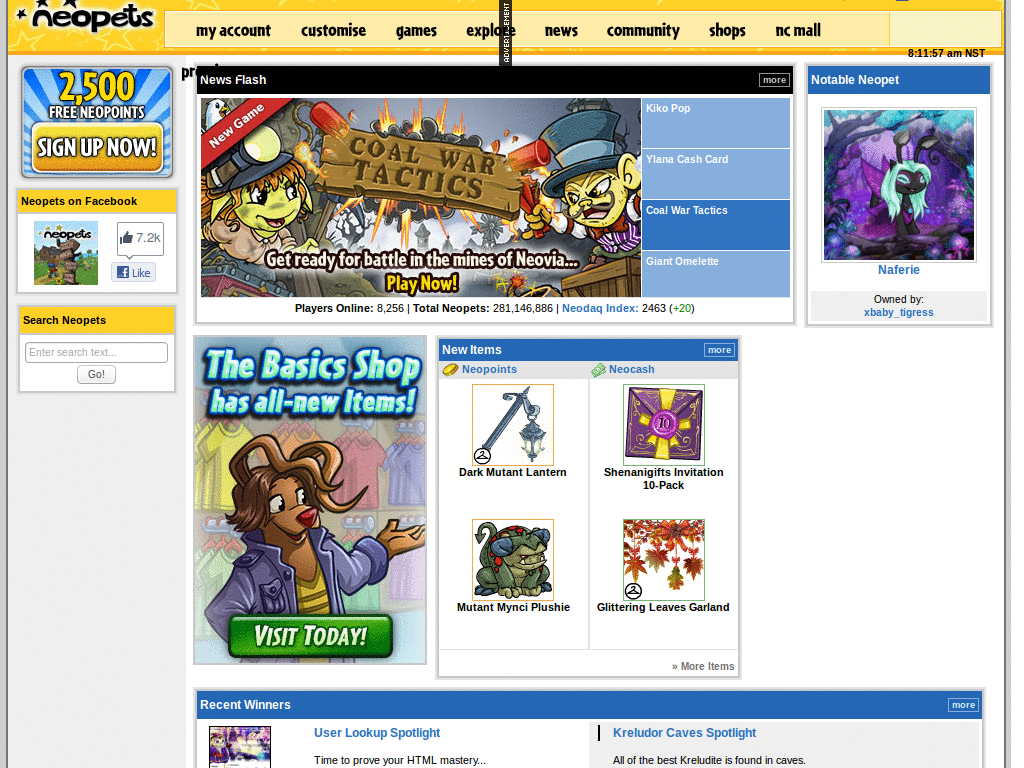Neopets : Auction Clean Up