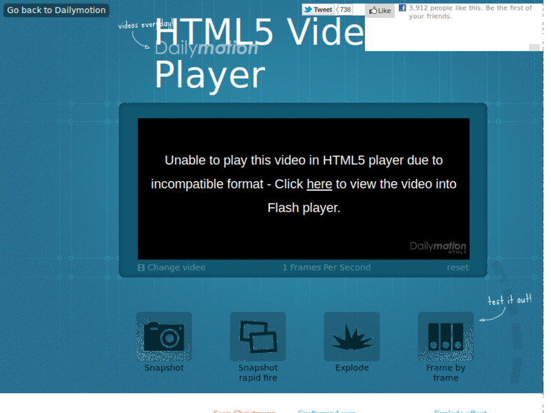 Remove orverlay div to access html5 video controls