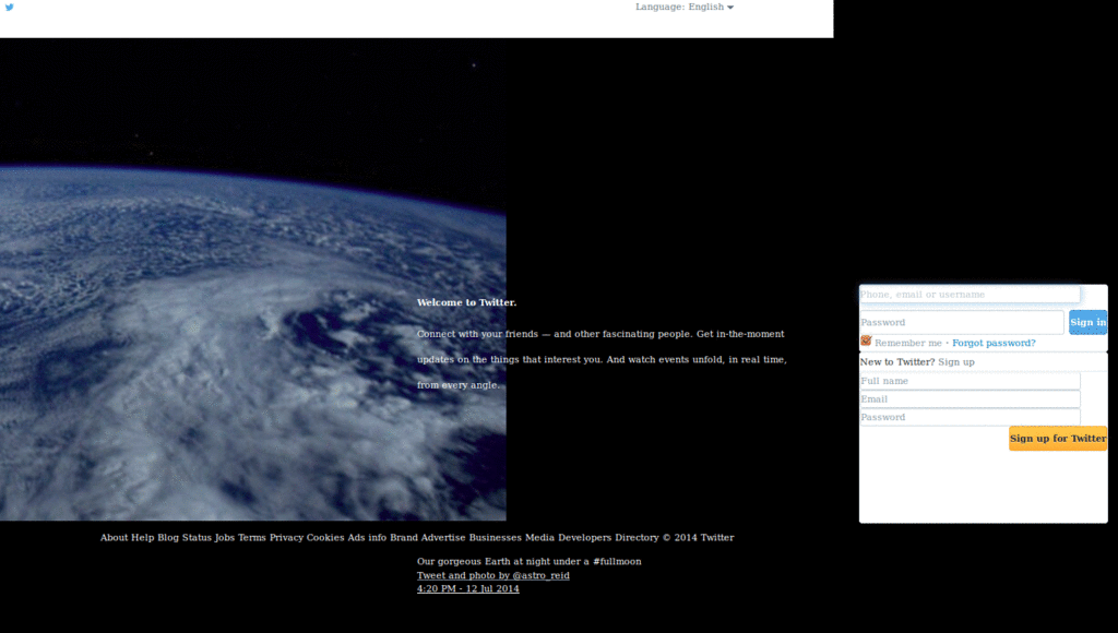 Twitter in the Sidebar [obsolete]
