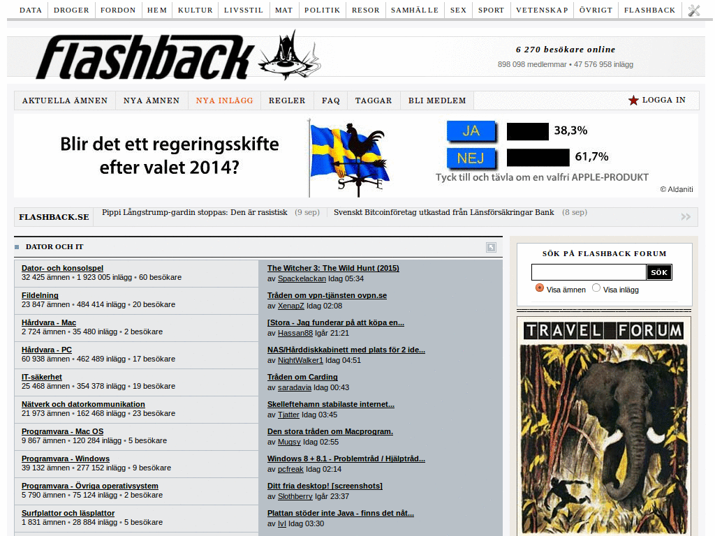 Flashback ye olde blu