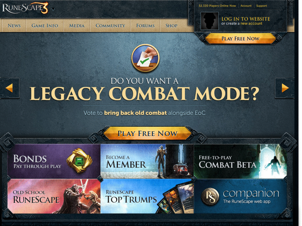 RuneScape Forums - Hide Avatars